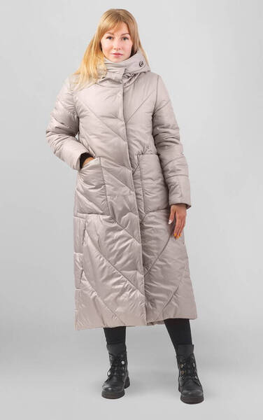 Пальто женское зимнее (двойное утепление) (размеры: 42-54)